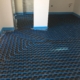 Realizzazione impianto a pavimento radiante per residence a Pescara
