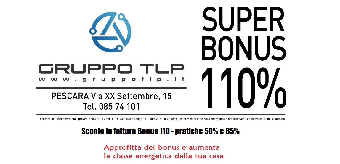 SUPERBONUS 110 TLP a Pescara