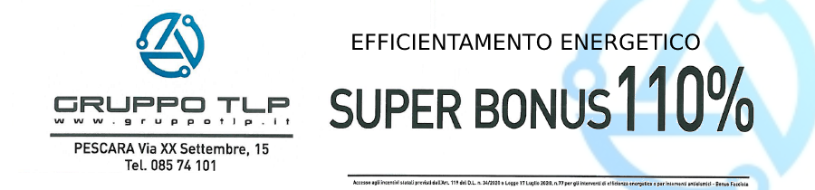 SUPERBONUS 110 TLP PESCARA